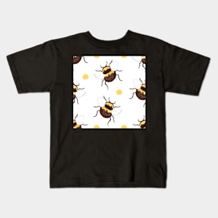 Best bee pattern ever! Kids T-Shirt